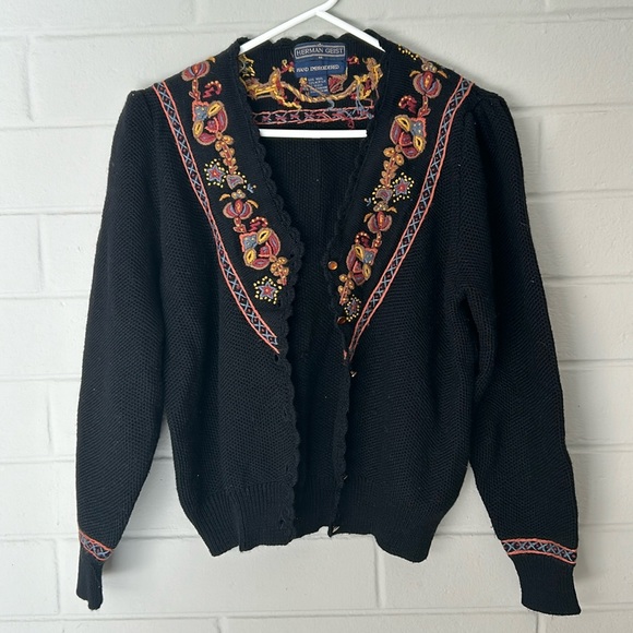 Vintage Herman Geist cardigan - Picture 1 of 5